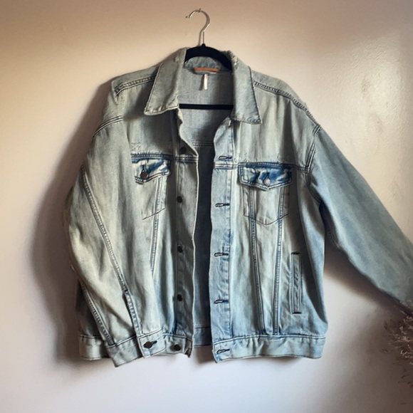 Free People Jean Jacket XS/S - Picture 1 of 6